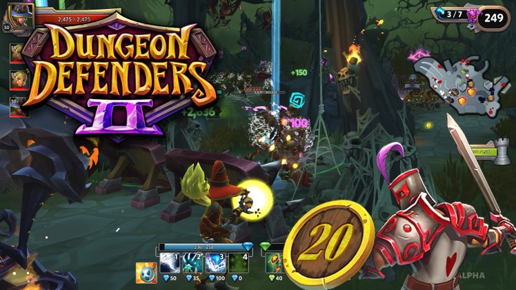 Dungeon Defenders 2 (Let’s Play | Gameplay) Season 2 Ep 20: New Halloween Map