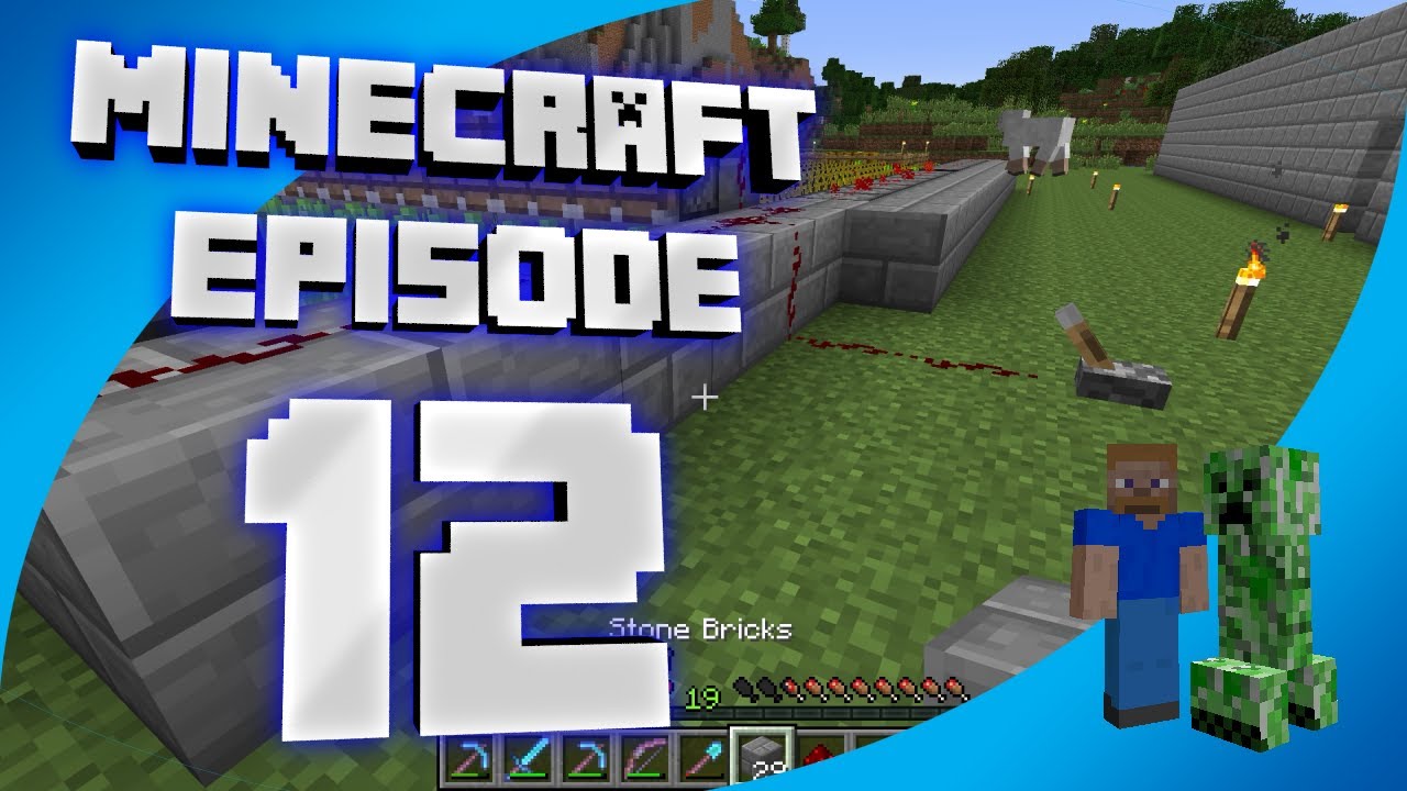 Minecraft Episode 12: Automatic Sugar Cane Farm  MacGhriogair
