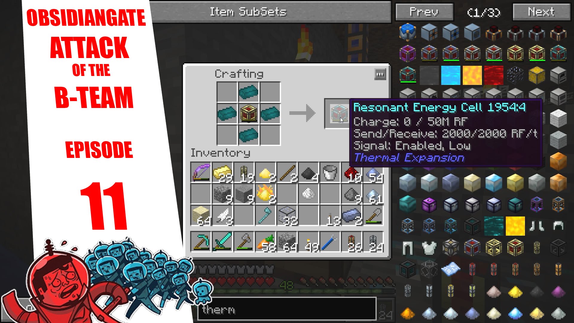 Minecraft ObsidianGate Attack of the B-Team Modpack 