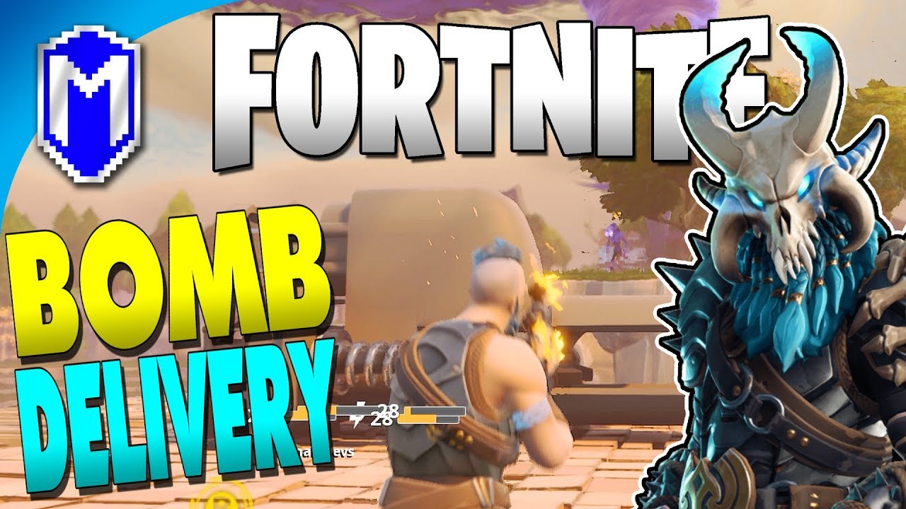 bomb delivery deliver the bomb mission let s play fortnite save the world gameplay ep 5 macghriogair - fortnite deliver the bomb
